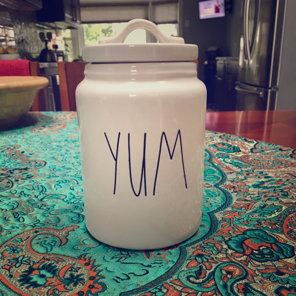 Rae Dunn Yum Canister